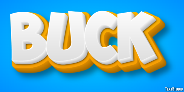 Buck Text Effect