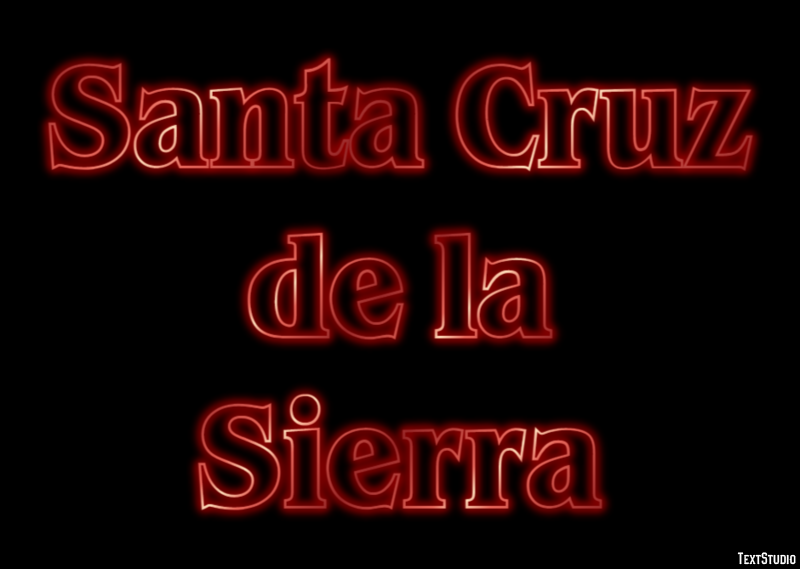 Santa Cruz de la Sierra Effetto testo