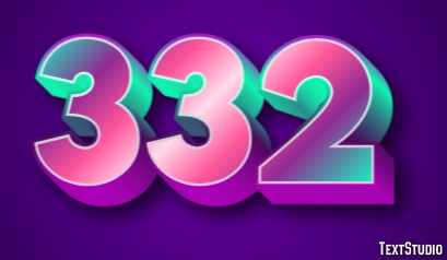 332 Text Effect