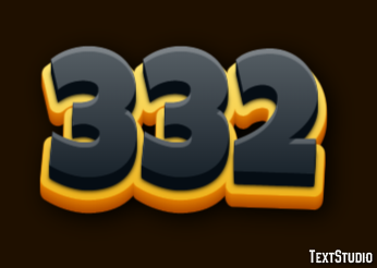 332 Text Effect