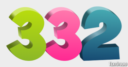 332 Text Effect