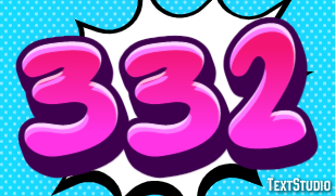 332 Text Effect