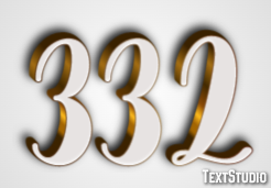 332 Text Effect