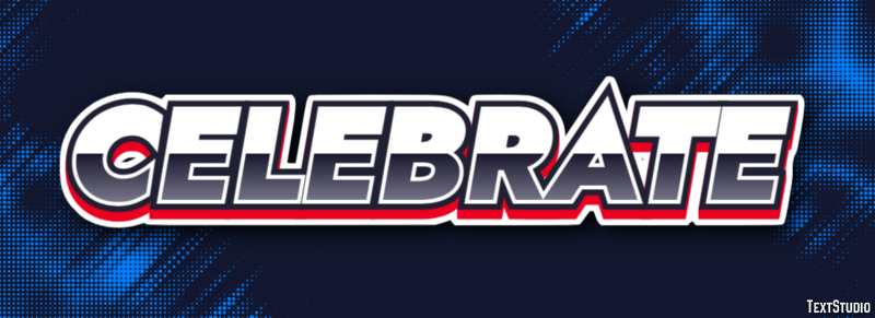 Celebrate Effet de Texte