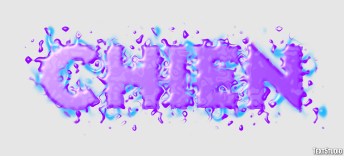 Chien Effet de Texte