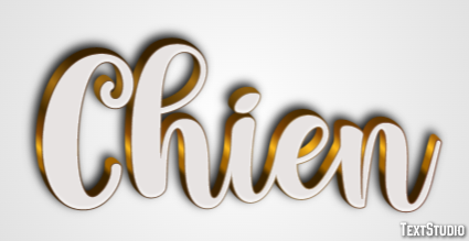 Chien Efecto de Texto