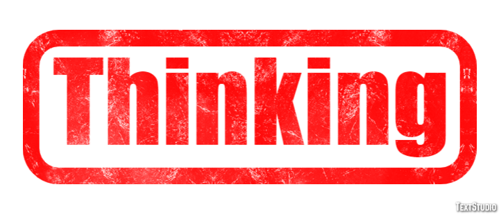 Thinking Metin Efekti