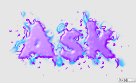 Ask Text Effect