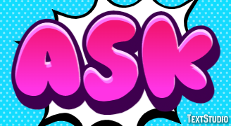 Ask Text effect