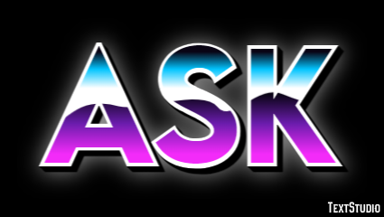 Ask Text Effect