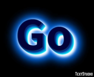 Go Efeito de texto