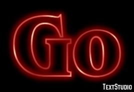 Go Efeito de texto
