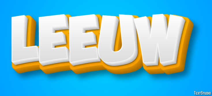 Leeuw Effet de texte