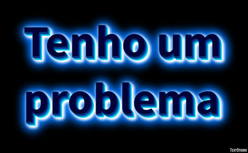 Tenho um problema Tekst Effect