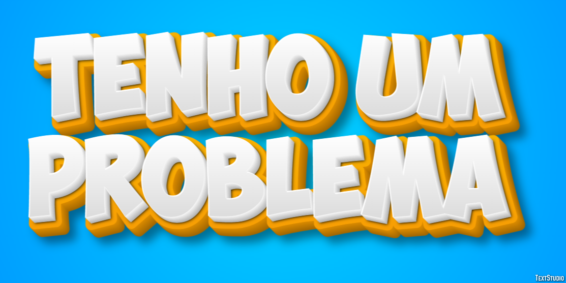 Tenho um problema Efeito de texto