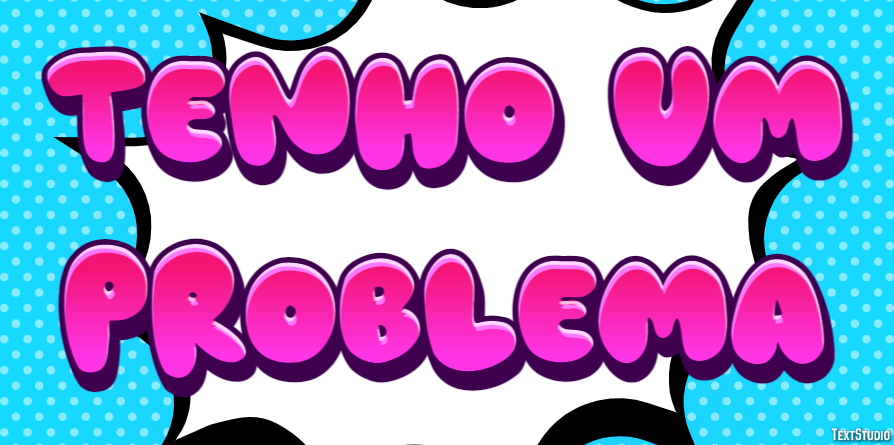 Tenho um problema Efeito de texto