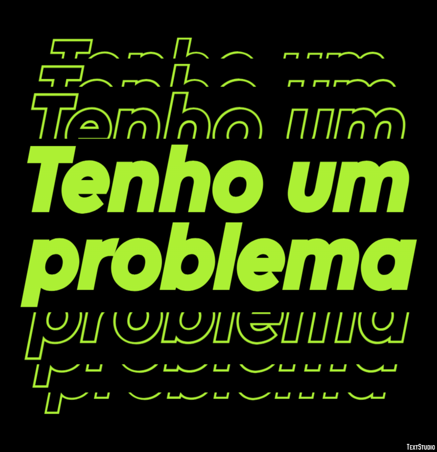 Tenho um problema Efeito de texto