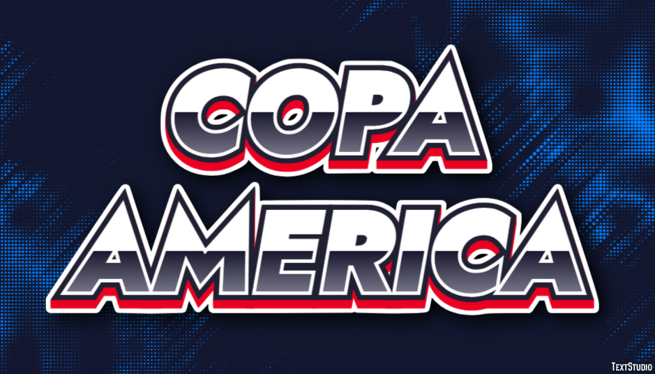 Copa America Texteffekt