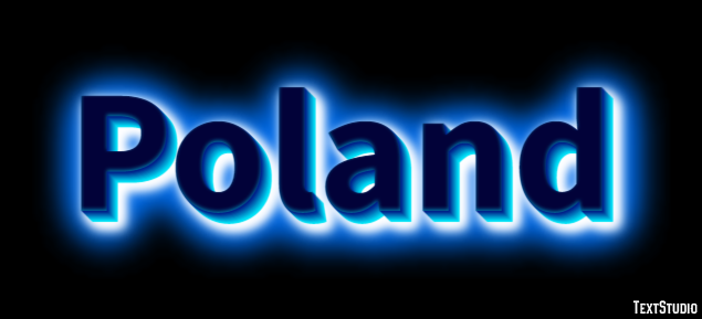 Poland Text Effect