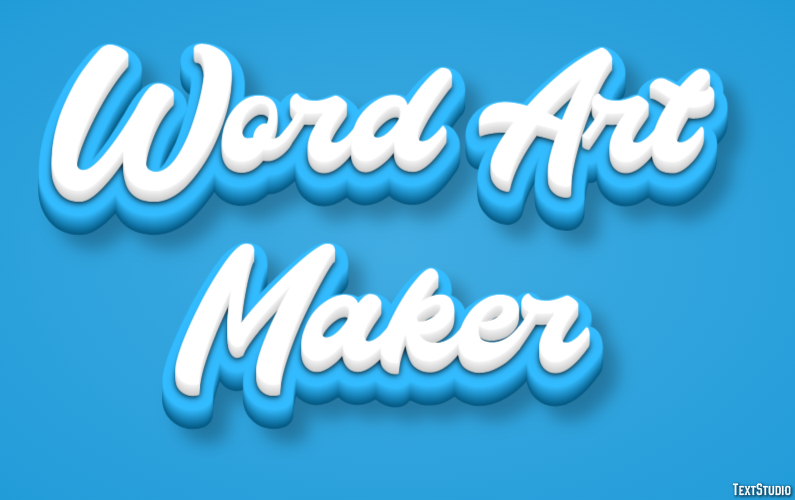 Word Art Maker Effetto testo