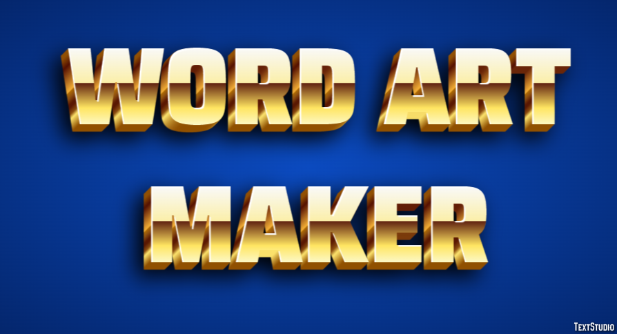 Word Art Maker Effetto testo