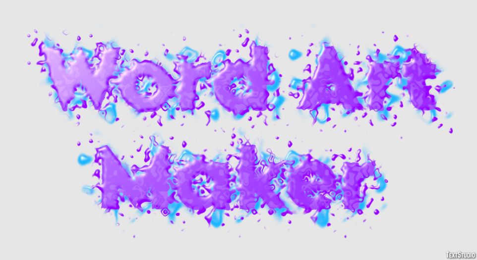 Word Art Maker Efeito de texto
