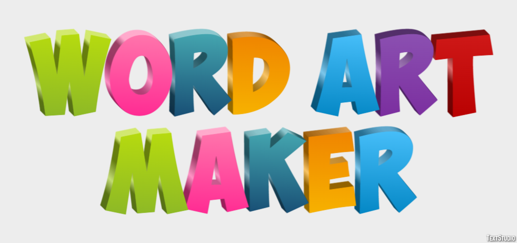 Word Art Maker Effetto testo