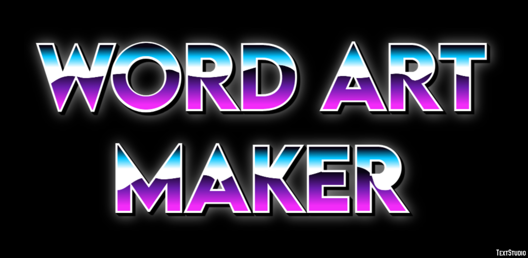 Word Art Maker Efeito de texto