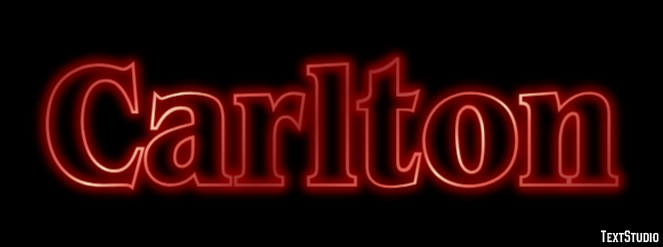 Carlton Text effect