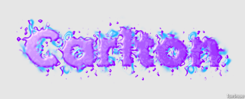 Carlton Text effect