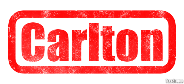 Carlton Text Effect