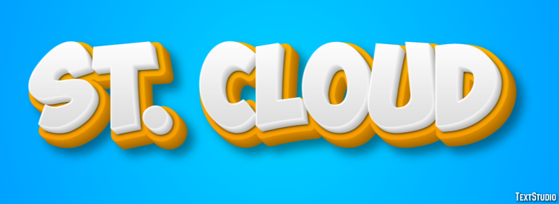 St. Cloud Efekt tekstowy