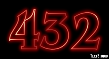 432 Texteffekt