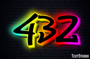 432 Texteffekt