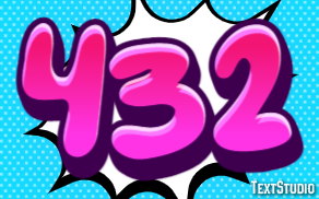432 Texteffekt