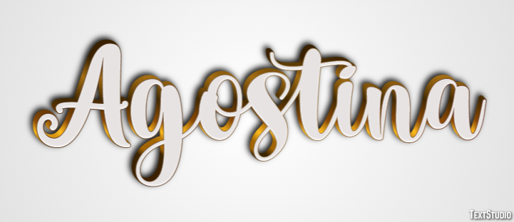 Agostina Effetto testo