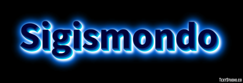 Sigismondo Effetto testo