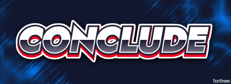 Conclude Text Effect