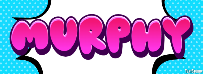 Murphy Text Effect and Logo Design Name