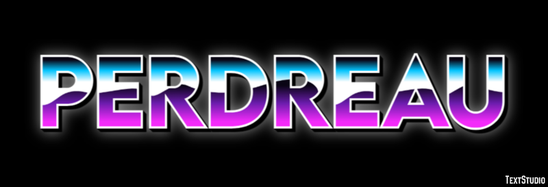 Perdreau Texteffekt