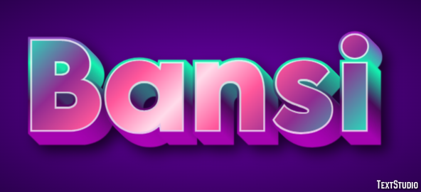 Bansi Text Effect