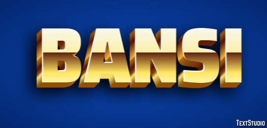 Bansi Text Effect