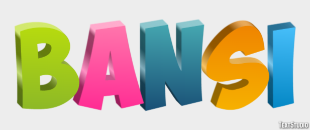Bansi Text Effect