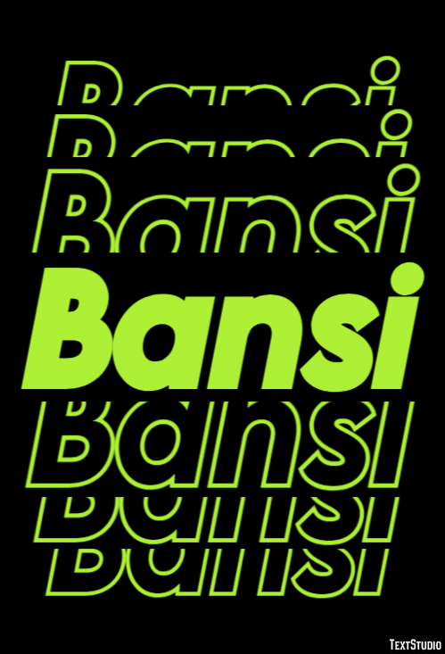 Bansi Text Effect