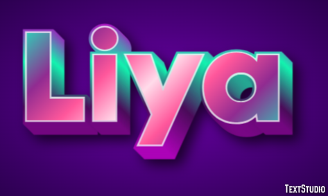 Liya Text Effect