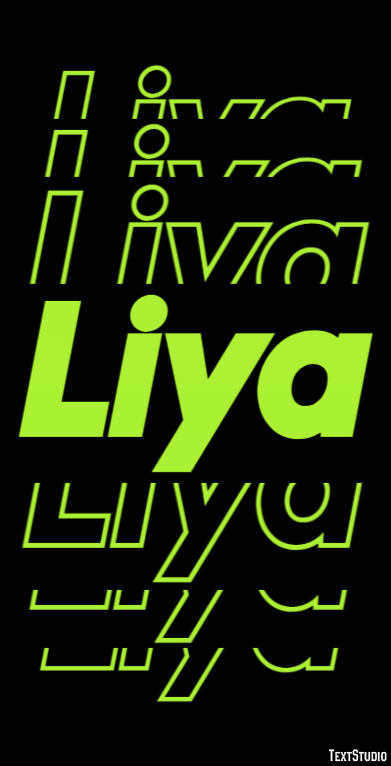 Liya Text Effect