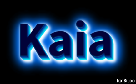 Kaia Texteffekt