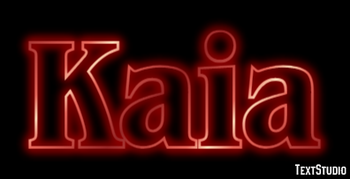 Kaia Efekt tekstowy