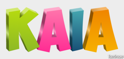 Kaia Efekt tekstowy