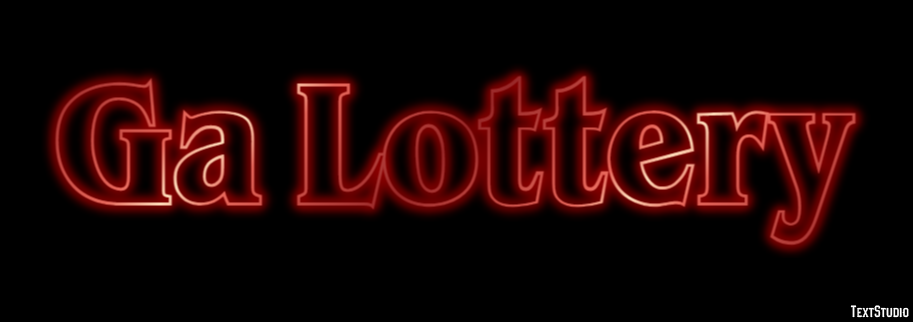 Ga Lottery Эффект текста